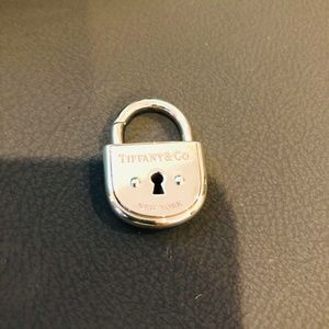 Tiffany&co lock charm